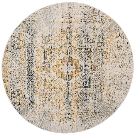 Safavieh Evoke Evk232C Ivory / Blue Rugs - Safavieh - evk232c - 24