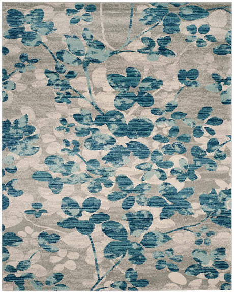 Safavieh Evoke Evk236J Grey / Light Blue Rugs - Safavieh - evk236j - 24