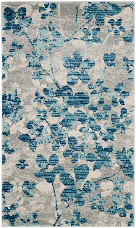 Safavieh Evoke Evk236J Grey / Light Blue Rugs - Safavieh - evk236j - 24