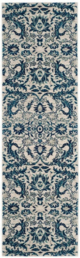 Safavieh Evoke Evk238C Ivory / Blue Rugs - Safavieh - evk238c - 27