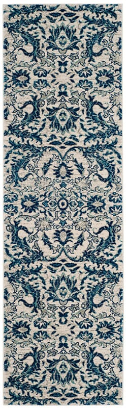 Safavieh Evoke Evk238C Ivory / Blue Rugs - Safavieh - evk238c - 27