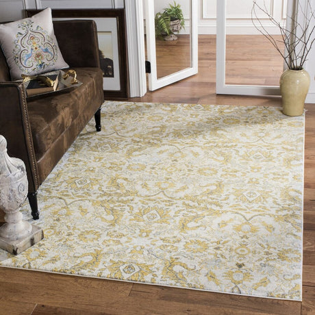 Safavieh Evoke Evk238S Ivory / Gold Rugs - Safavieh - evk238s - 24