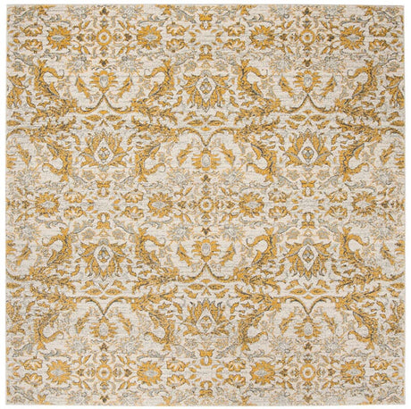 Safavieh Evoke Evk238S Ivory / Gold Rugs - Safavieh - evk238s - 7sq