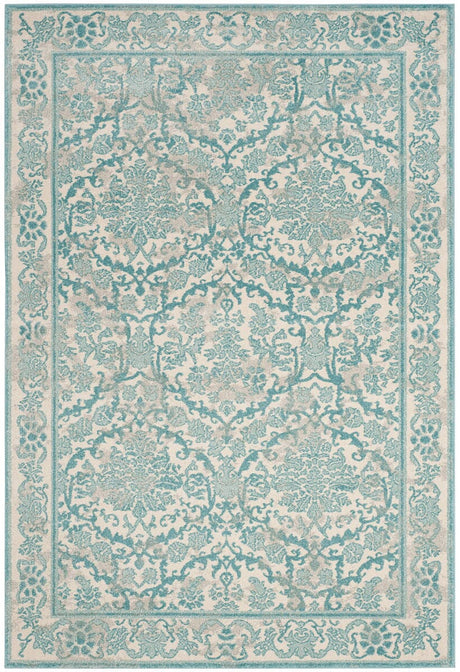 Safavieh Evoke Evk242C Ivory / Light Blue Rugs - Safavieh - evk242c - 24