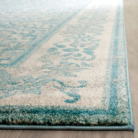 Safavieh Evoke Evk242C Ivory / Light Blue Rugs - Safavieh - evk242c - 24