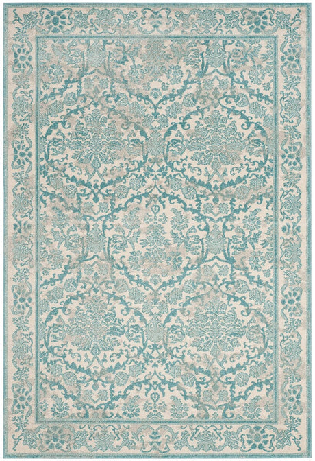 Safavieh Evoke Evk242C Ivory / Light Blue Rugs - Safavieh - evk242c - 24