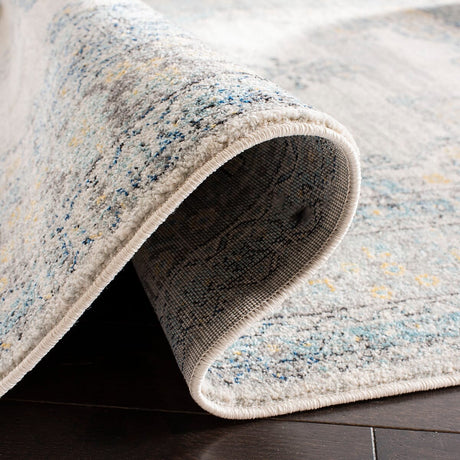 Safavieh Evoke Evk250F Grey / Blue Rugs - Safavieh - evk250f - 4