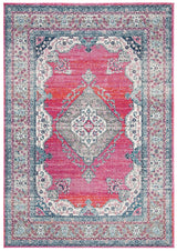 Safavieh Evoke Evk250N Navy/Fuchsia Rug - Safavieh - evk250n - 4