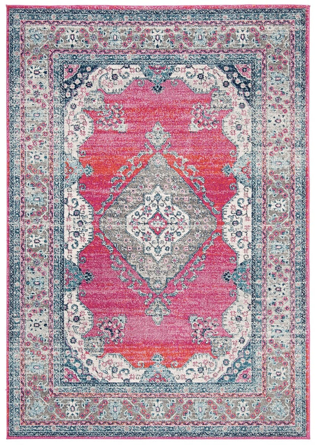 Safavieh Evoke Evk250N Navy/Fuchsia Rug - Safavieh - evk250n - 4