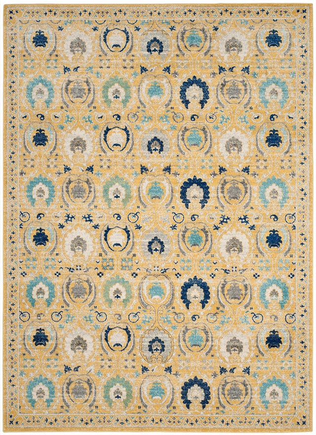 Safavieh Evoke Evk251B Gold / Ivory Rugs - Safavieh - evk251b - 3