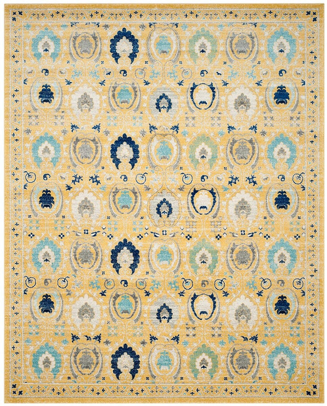 Safavieh Evoke Evk251B Gold / Ivory Rugs - Safavieh - evk251b - 3