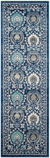 Safavieh Evoke Evk251C Blue / Ivory Rugs - Safavieh - evk251c - 27