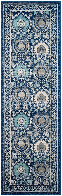 Safavieh Evoke Evk251C Blue / Ivory Rugs - Safavieh - evk251c - 29