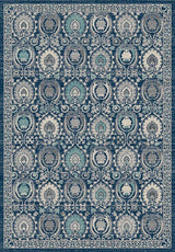Safavieh Evoke Evk251C Blue / Ivory Rugs - Safavieh - evk251c - 7r