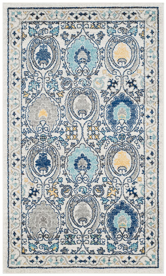 Safavieh Evoke Evk251D Ivory / Grey Rugs - Safavieh - evk251d - 24