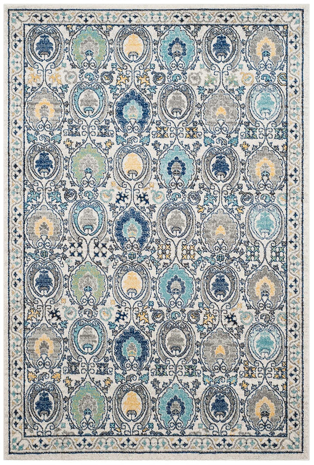 Safavieh Evoke Evk251D Ivory / Grey Rugs - Safavieh - evk251d - 24