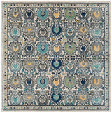 Safavieh Evoke Evk251D Ivory / Grey Rugs - Safavieh - evk251d - 7sq