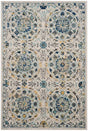 Safavieh Evoke Evk252C Ivory / Blue Rugs - Safavieh - evk252c - 24