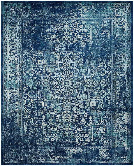 Safavieh Evoke Evk256A Navy / Ivory Rugs - Safavieh - evk256a - 24