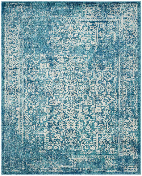 Safavieh Evoke Evk256C Blue / Ivory Rugs - Safavieh - evk256c - 24