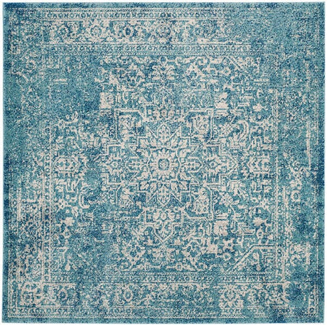 Safavieh Evoke Evk256C Blue / Ivory Rugs - Safavieh - evk256c - 24