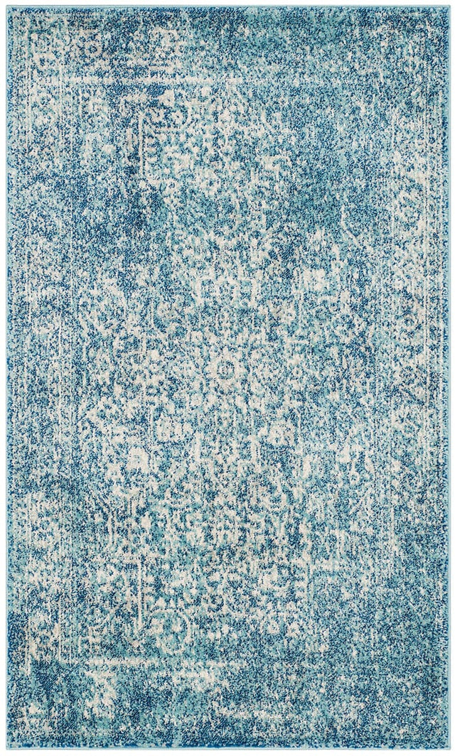 Safavieh Evoke Evk256C Blue / Ivory Rugs - Safavieh - evk256c - 24