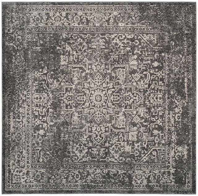 Safavieh Evoke Evk256D Grey / Ivory Rugs - Safavieh - evk256d - 3sq