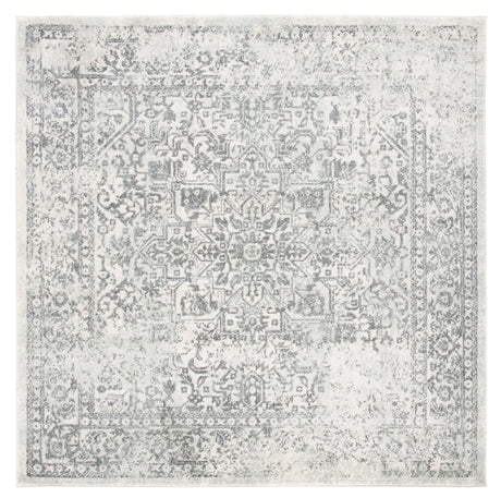 Safavieh Evoke Evk256F Ivory/Grey Rugs - Safavieh - evk256f - 7sq