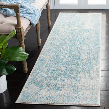 Safavieh Evoke Evk256J Ivory/Aqua Rugs - Safavieh - evk256j - 7r