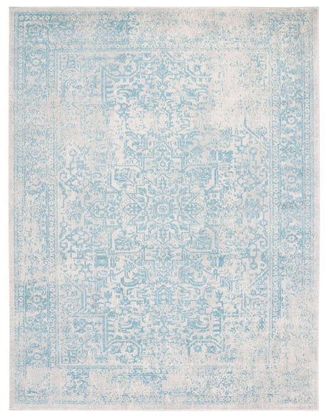 Safavieh Evoke Evk256J Ivory/Aqua Rugs - Safavieh - evk256j - 7r