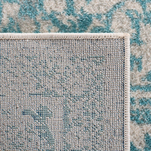 Safavieh Evoke Evk256J Ivory/Aqua Rugs - Safavieh - evk256j - 7r