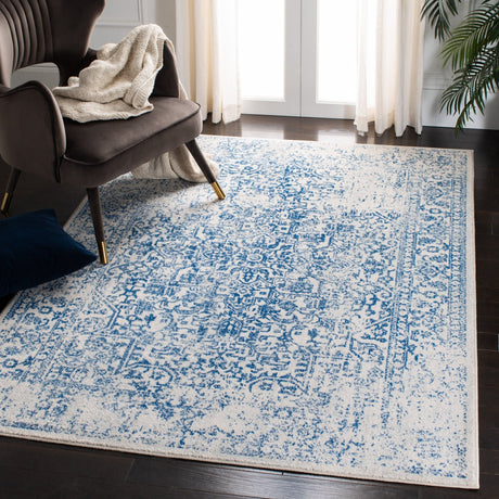 Safavieh Evoke Evk256N Ivory/Navy Rugs - Safavieh - evk256n - 3