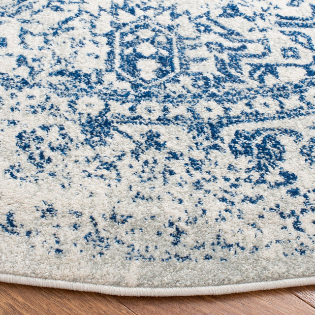 Safavieh Evoke Evk256N Ivory/Navy Rugs - Safavieh - evk256n - 7r