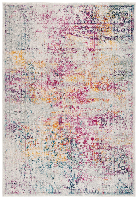 Safavieh Evoke Evk256Q Ivory/Fuchsia Rugs - Safavieh - evk256q - 3