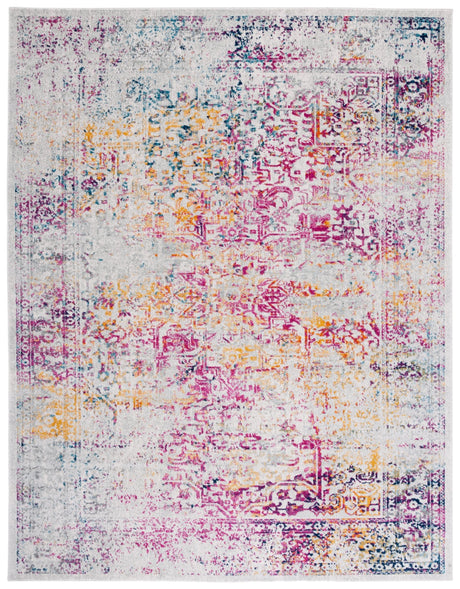 Safavieh Evoke Evk256Q Ivory/Fuchsia Rugs - Safavieh - evk256q - 7r