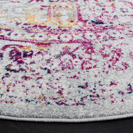 Safavieh Evoke Evk256Q Ivory/Fuchsia Rugs - Safavieh - evk256q - 7r