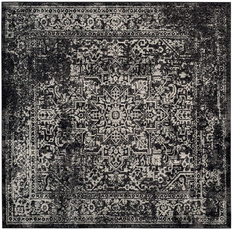 Safavieh Evoke Evk256R Black / Grey Rugs - Safavieh - evk256r - 5sq