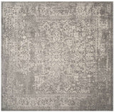 Safavieh Evoke Evk256S Silver / Ivory Rugs - Safavieh - evk256s - 5sq