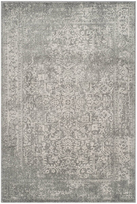 Safavieh Evoke Evk256S Silver / Ivory Rugs - Safavieh - evk256s - 7sq