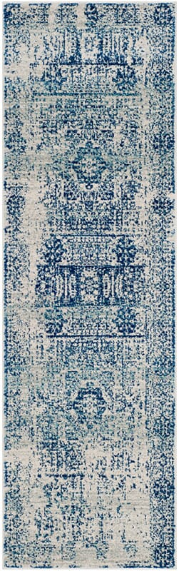 Safavieh Evoke Evk260C Ivory / Blue Rugs - Safavieh - evk260c - 25