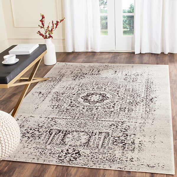 Safavieh Evoke Evk260T Ivory / Black Rugs - Safavieh - evk260t - 24