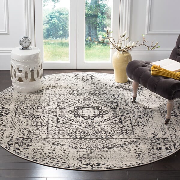 Safavieh Evoke Evk260T Ivory / Black Rugs - Safavieh - evk260t - 27