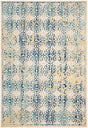 Safavieh Evoke Evk262C Ivory / Blue Rugs - Safavieh - evk262c - 3