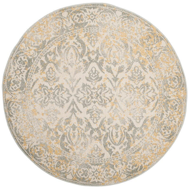 Safavieh Evoke Evk264D Ivory / Grey Rugs - Safavieh - evk264d - 3