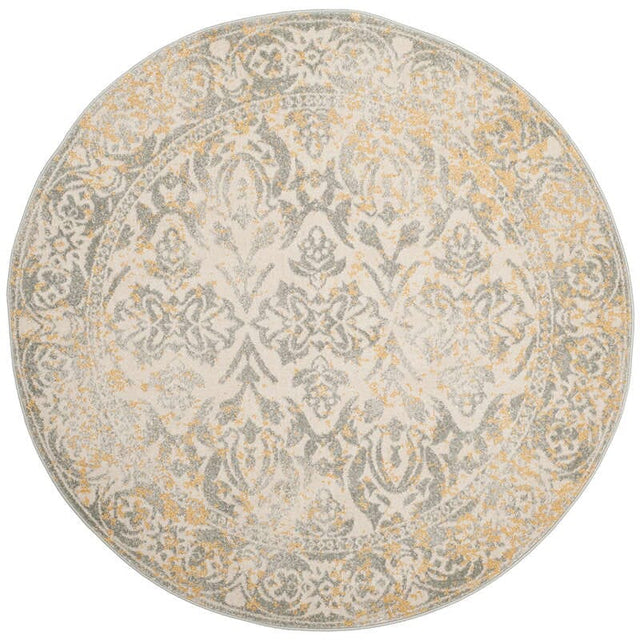 Safavieh Evoke Evk264D Ivory / Grey Rugs - Safavieh - evk264d - 5r