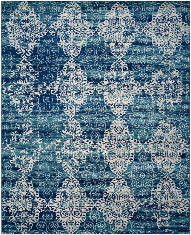 Safavieh Evoke Evk266F Royal / Ivory Rugs - Safavieh - evk266f - 3