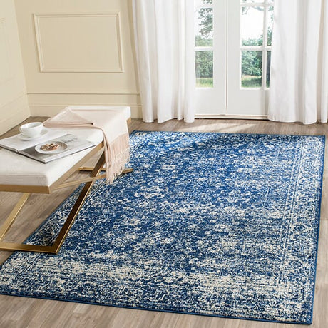 Safavieh Evoke Evk270A Navy / Ivory Rugs - Safavieh - evk270a - 24