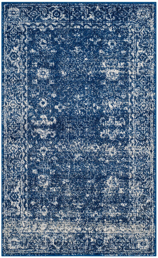 Safavieh Evoke Evk270A Navy / Ivory Rugs - Safavieh - evk270a - 24