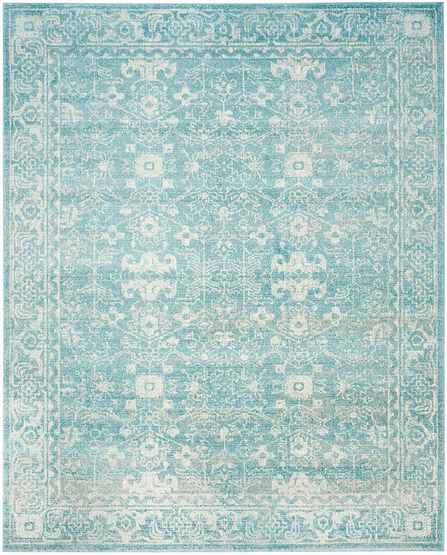 Safavieh Evoke Evk270D Light Blue / Ivory Rugs - Safavieh - evk270d - 24