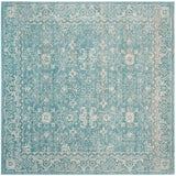 Safavieh Evoke Evk270D Light Blue / Ivory Rugs - Safavieh - evk270d - 5sq